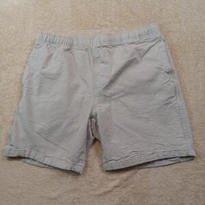 Free Fly Men's Shorts Draw String Size Medium Beige